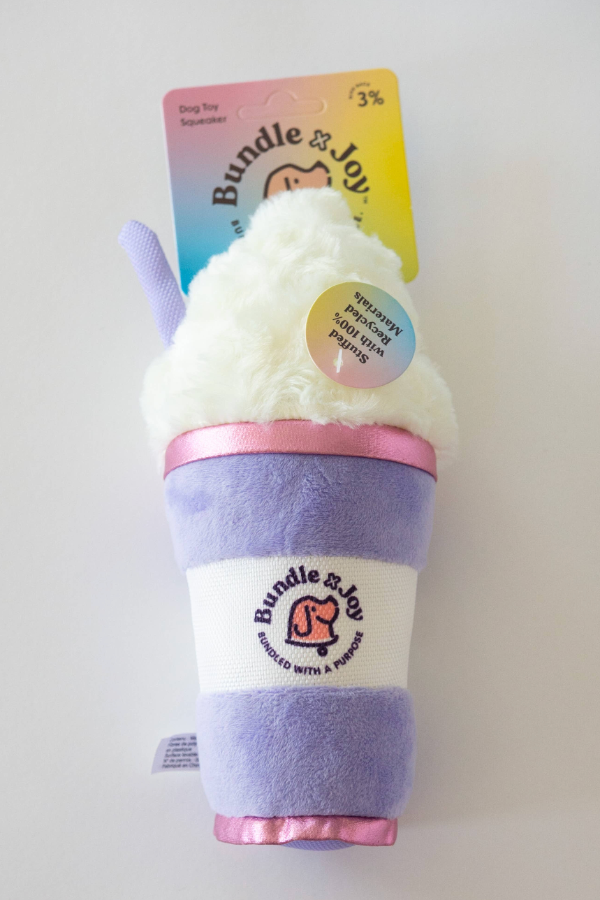 Purple Puppuccino Plush
