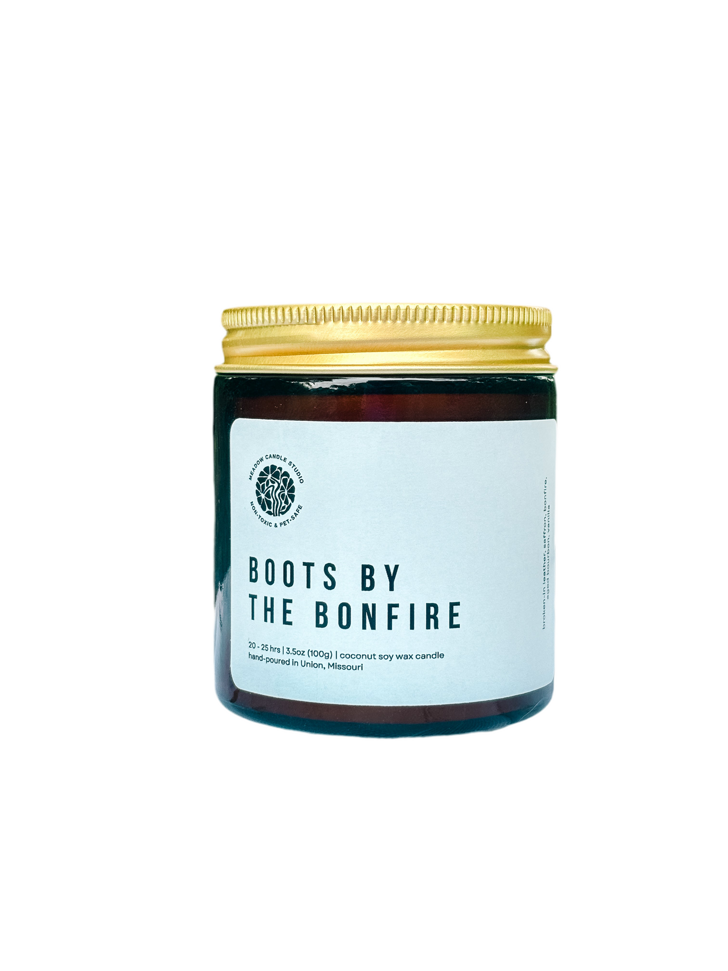 Boots by the Bonfire Candle