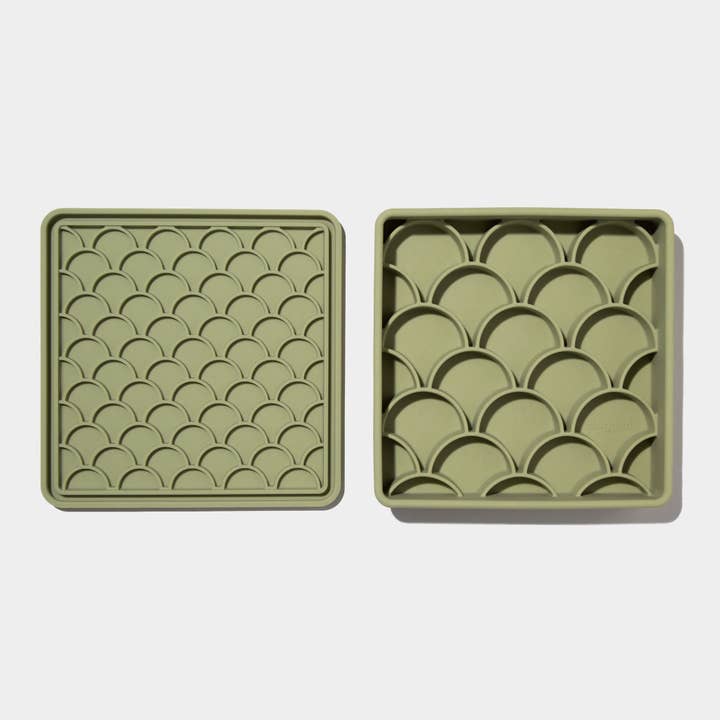 3-in-1 Fish Scale Slow Feeder Bowl