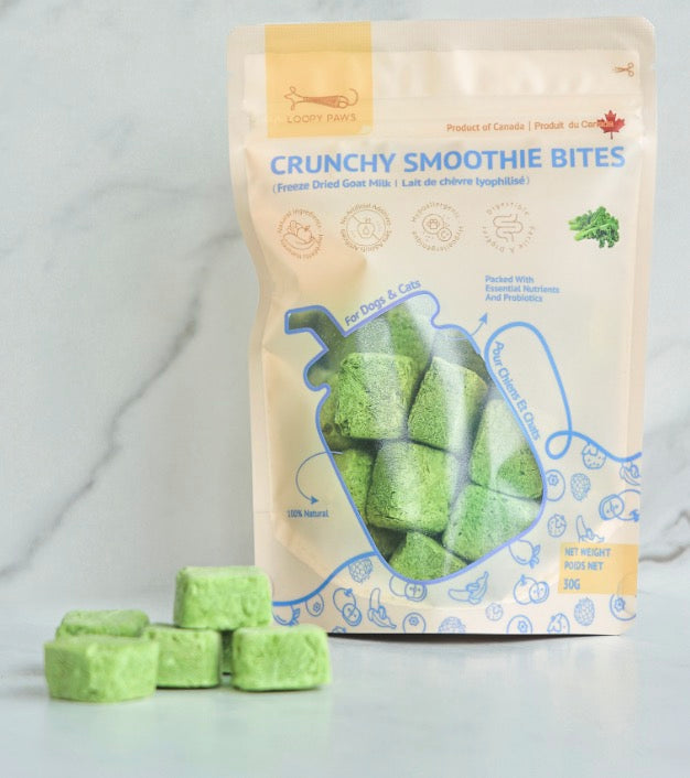 Kale Crunchy Smoothie Bites