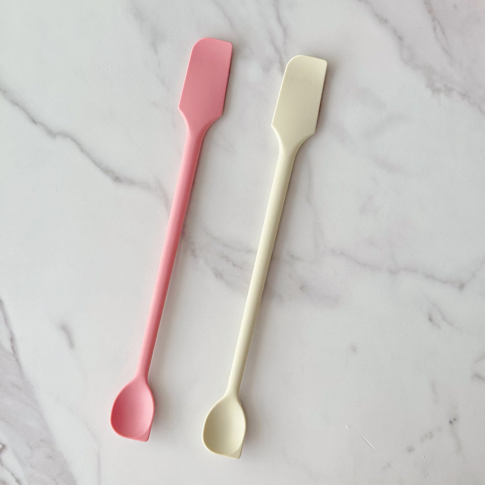 Mini Silicone Spatula with Spoon