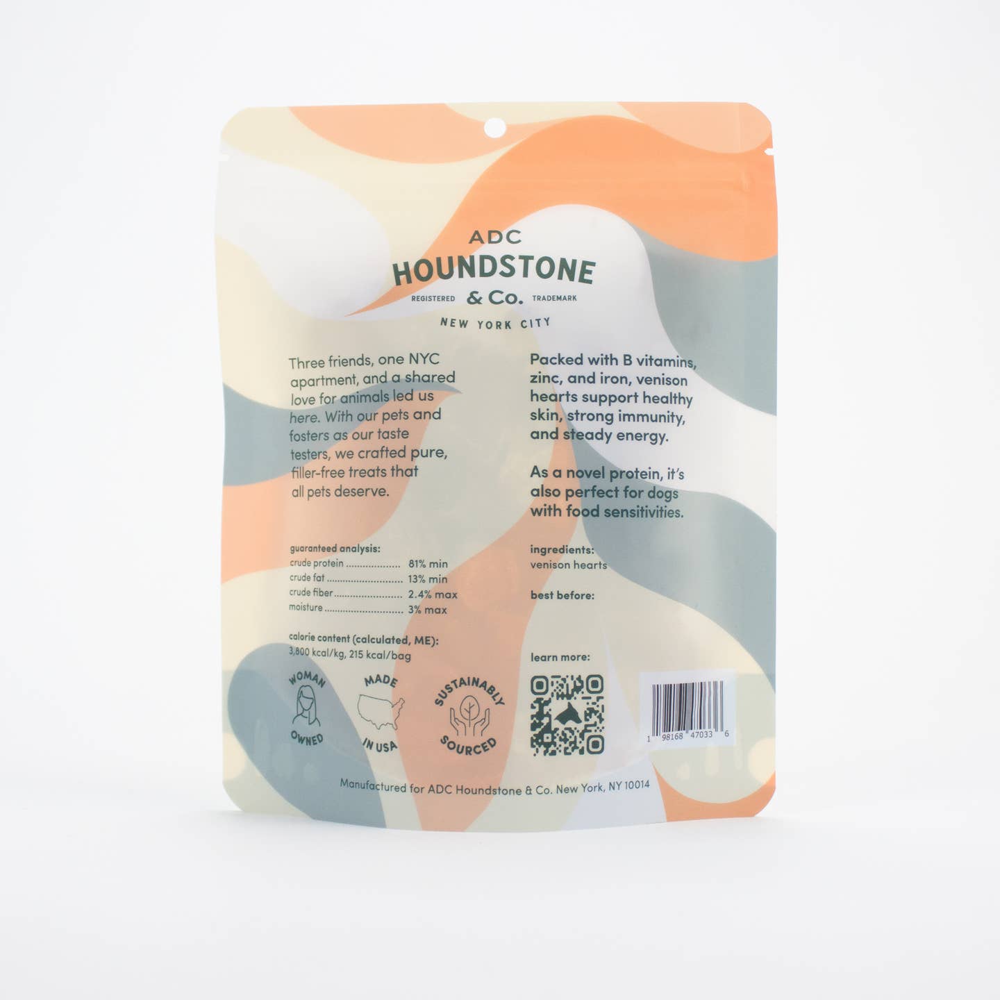 Freeze-Dried Venison Hearts