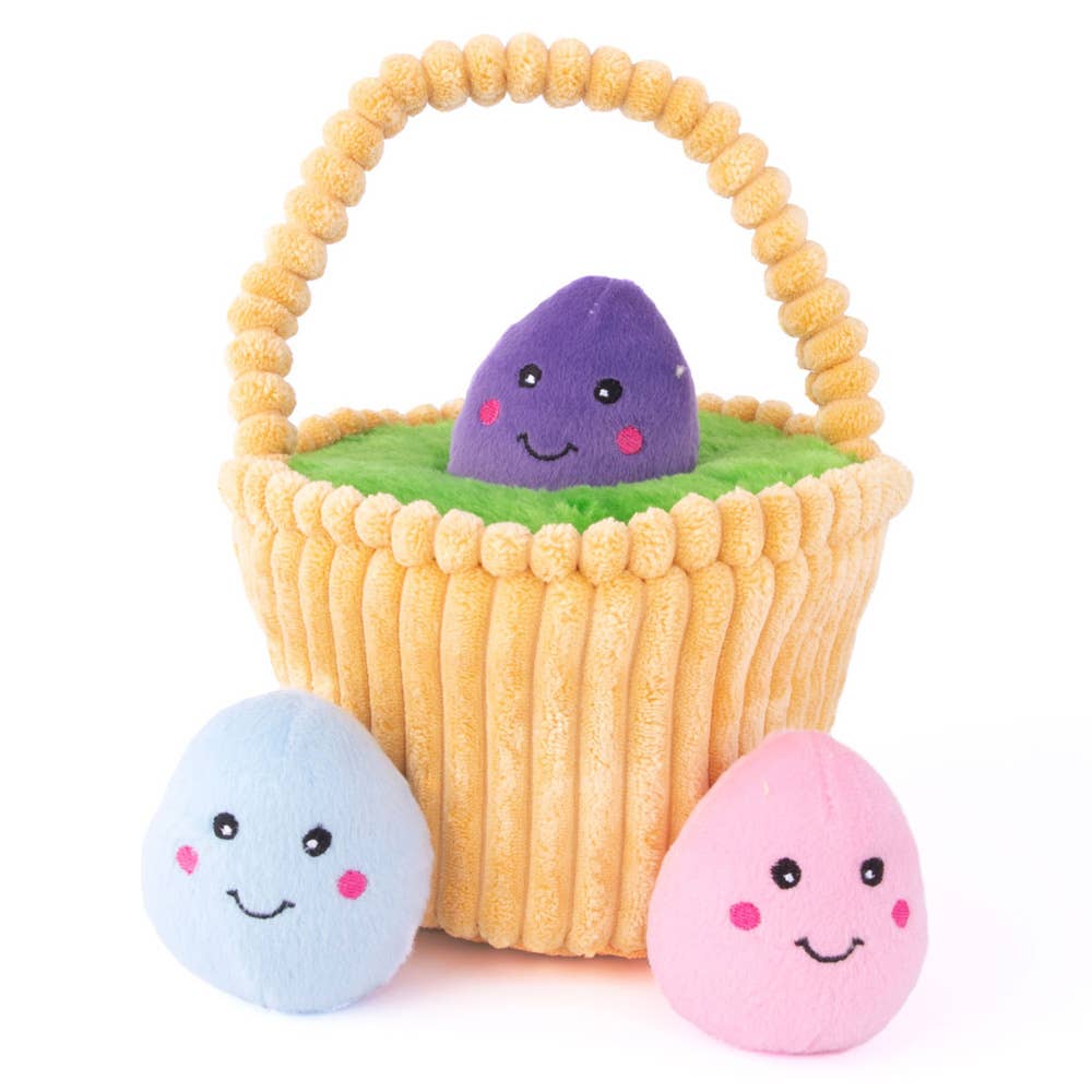Easter Egg Basket Burrow Plush