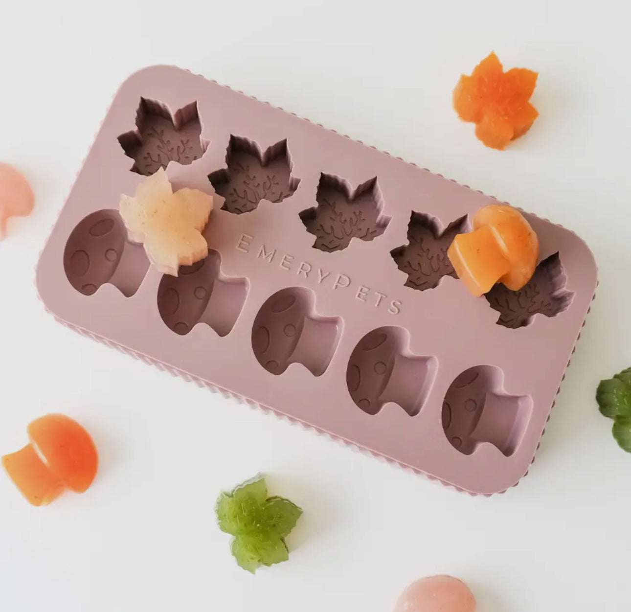 Maple Leaf + Mushroom Treat Mold