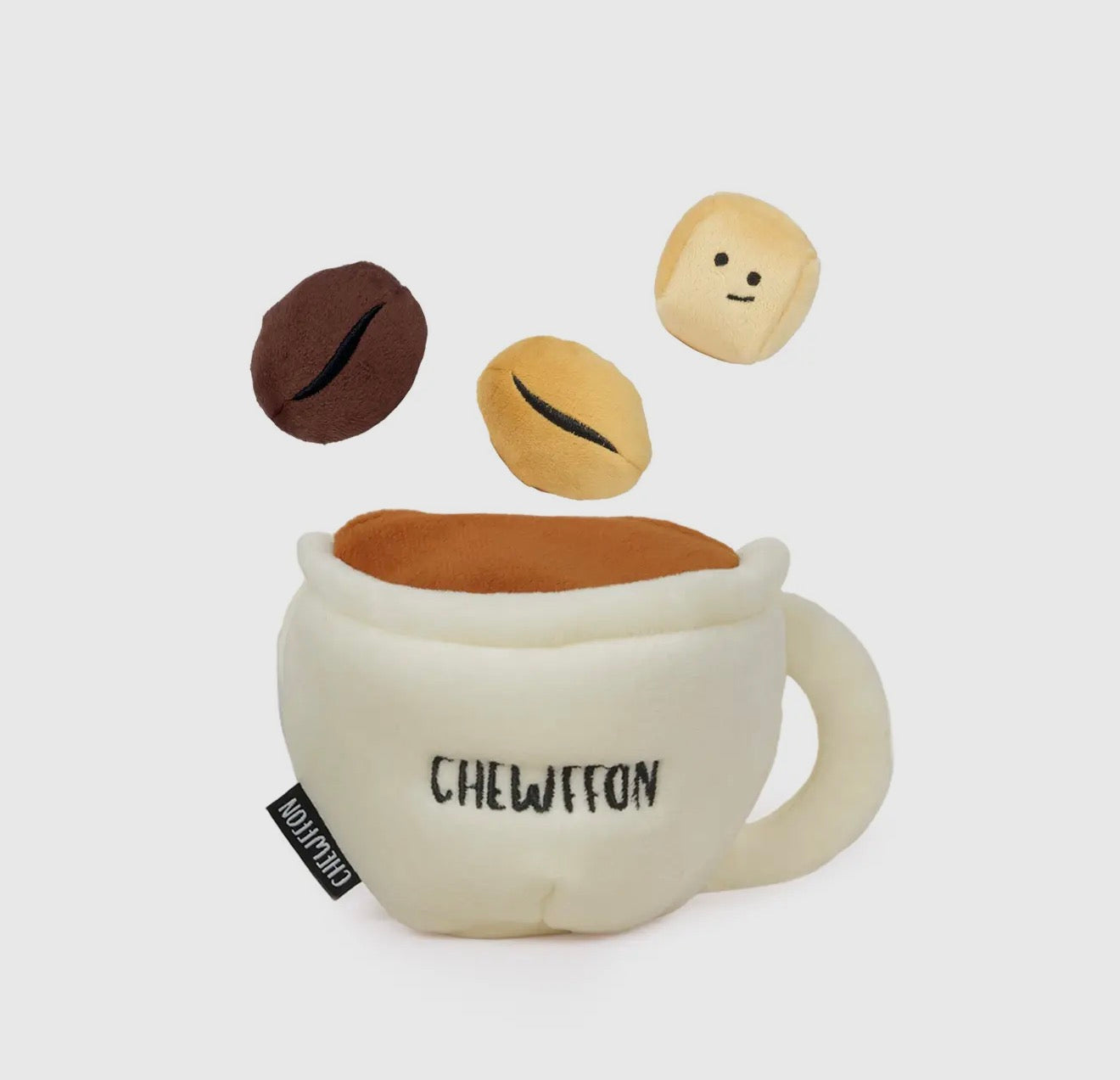 Espresso Squeaky Burrow Toy