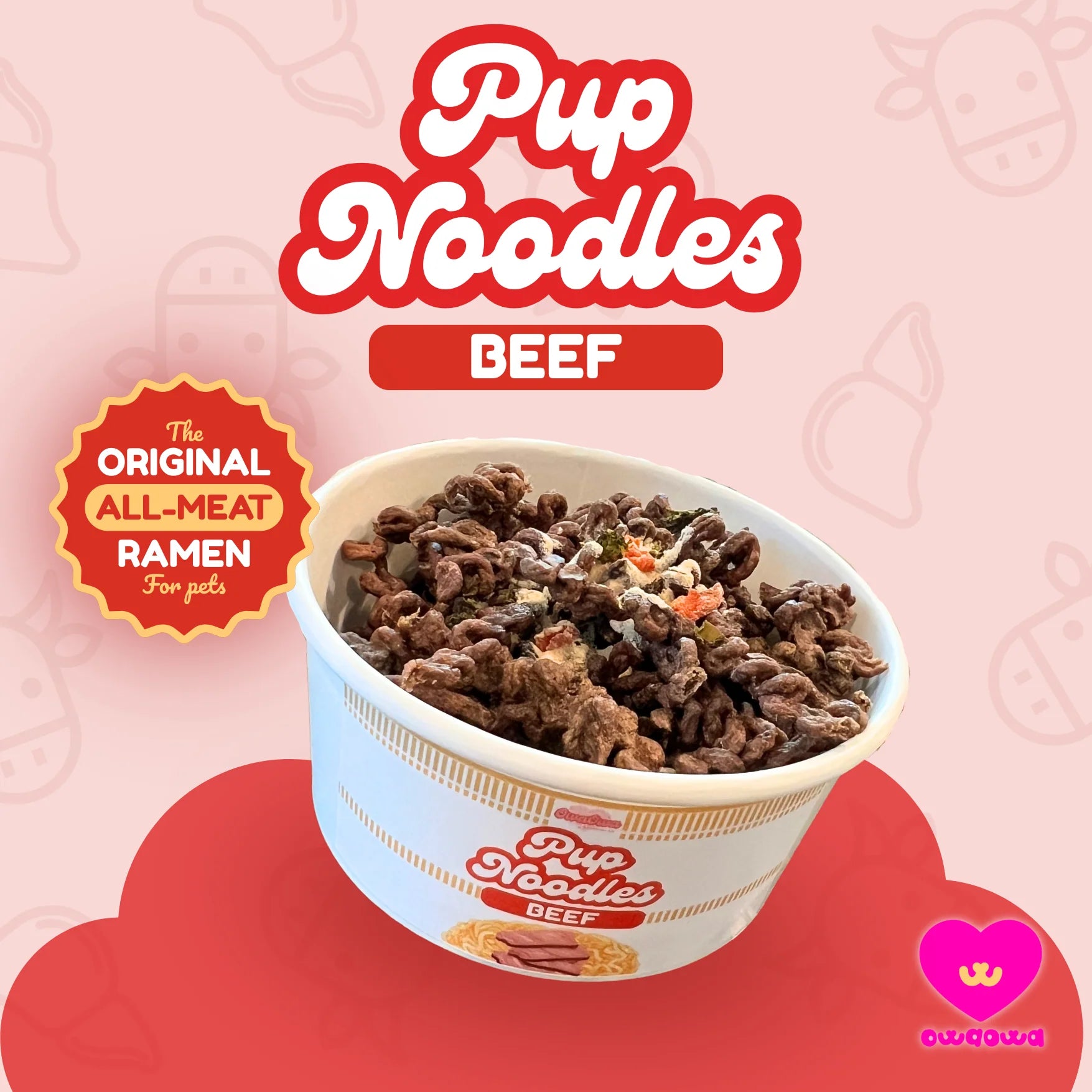 Beef Pup Noodles Cup