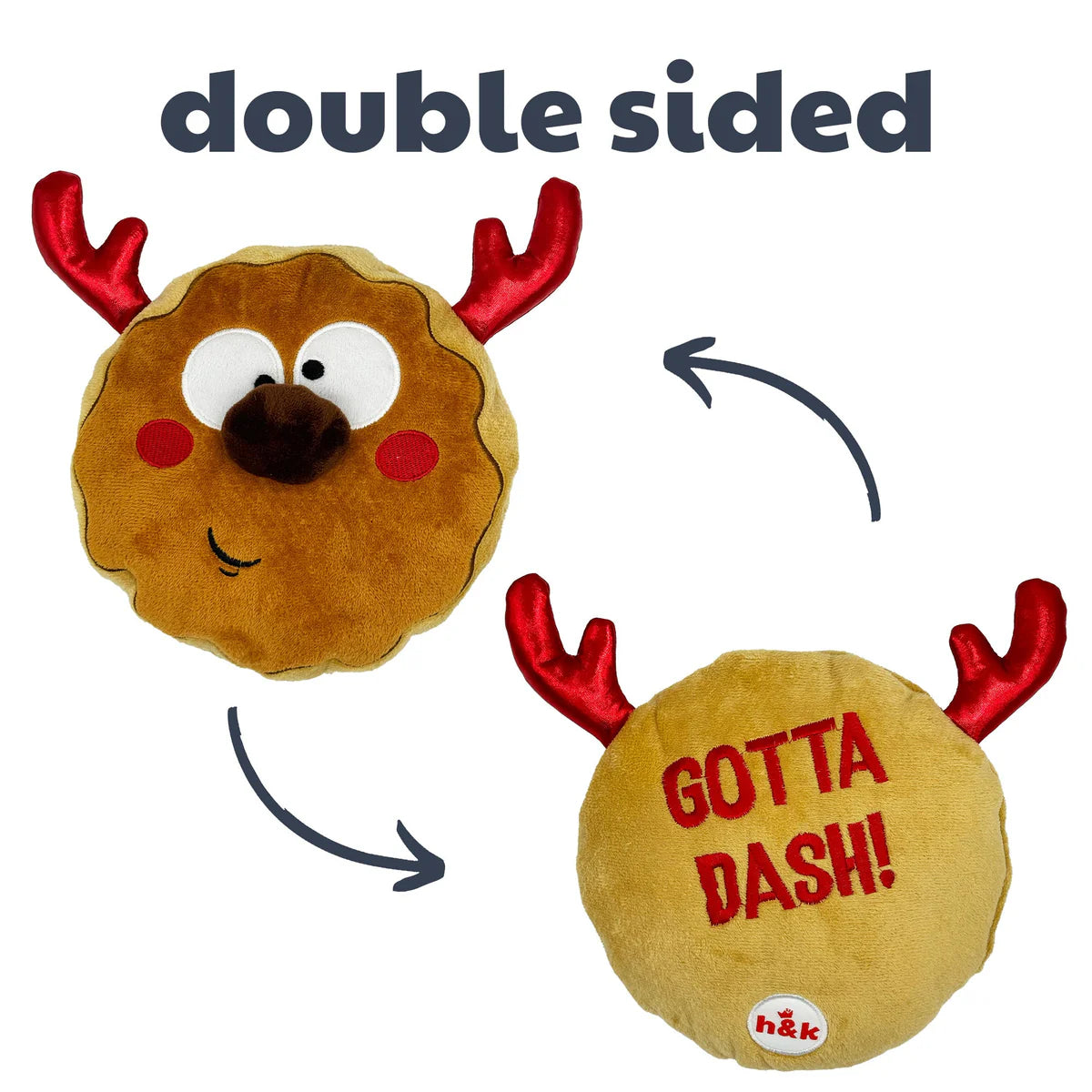 Gotta Dash Reindeer Cookie Plush