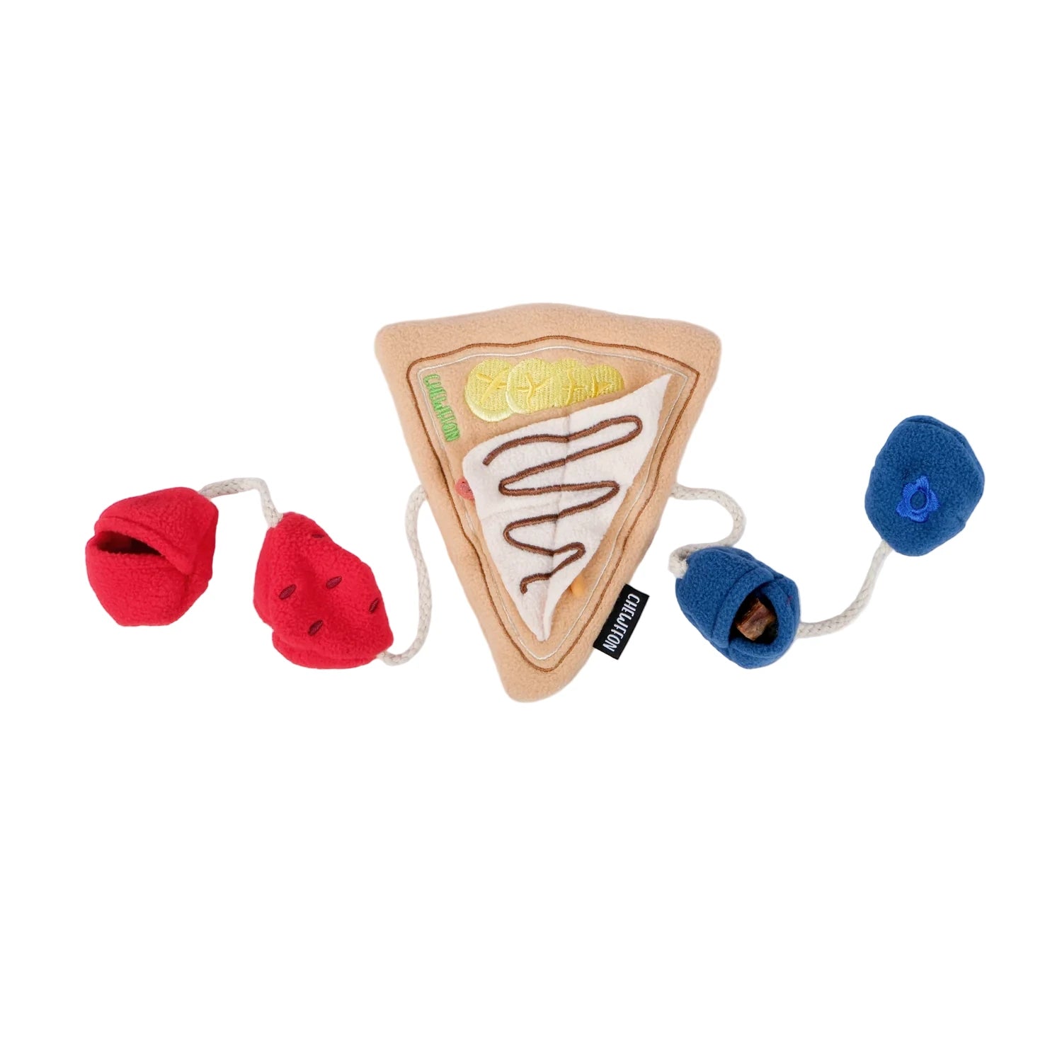 Crepe Snuffle & Treat Puzzle Toy