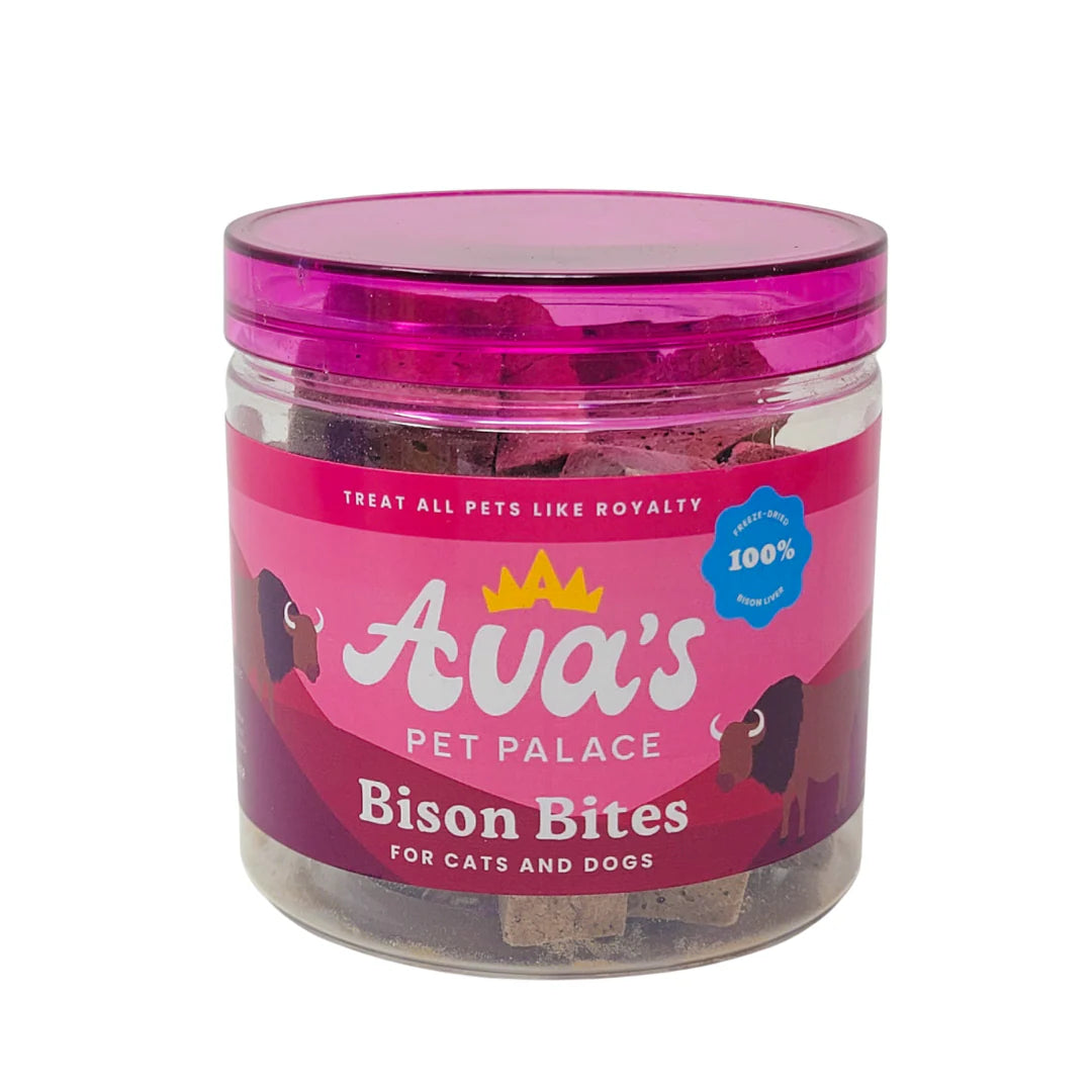 Freeze Dried Bison Liver Bites