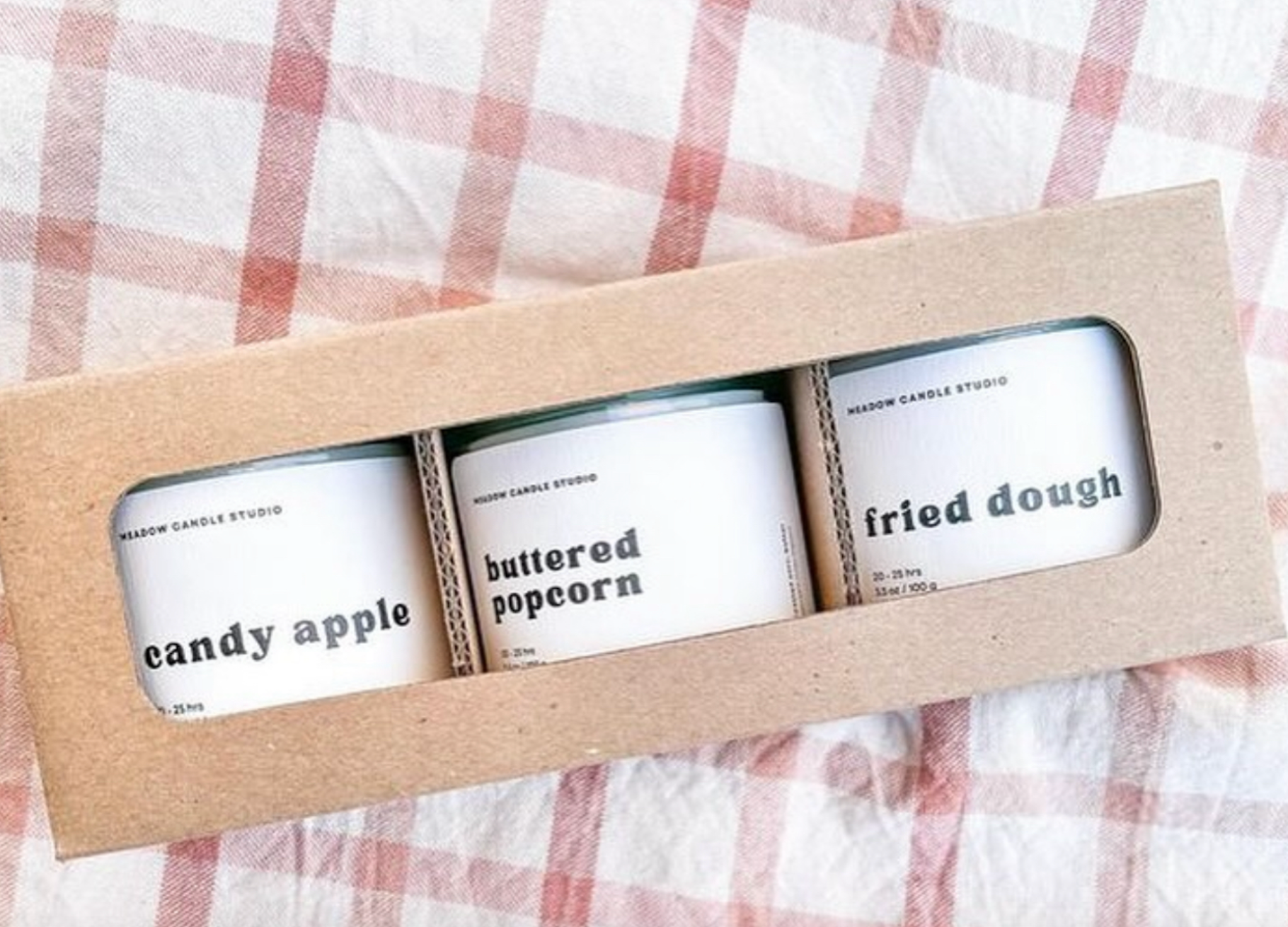 Bleacher Bites Candle Trio