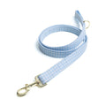 Baby Blue Gingham Leash