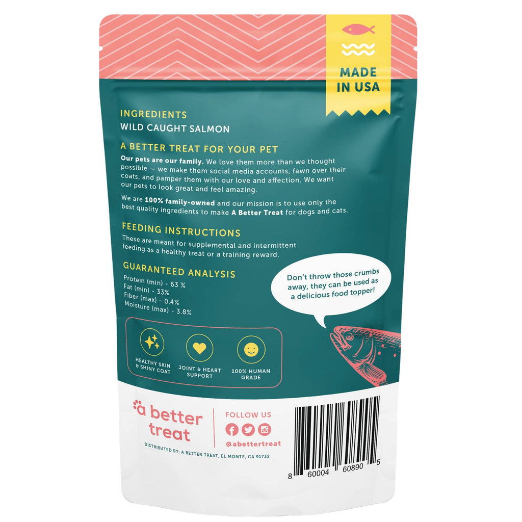 Freeze Dried Wild Caught Salmon Treats
