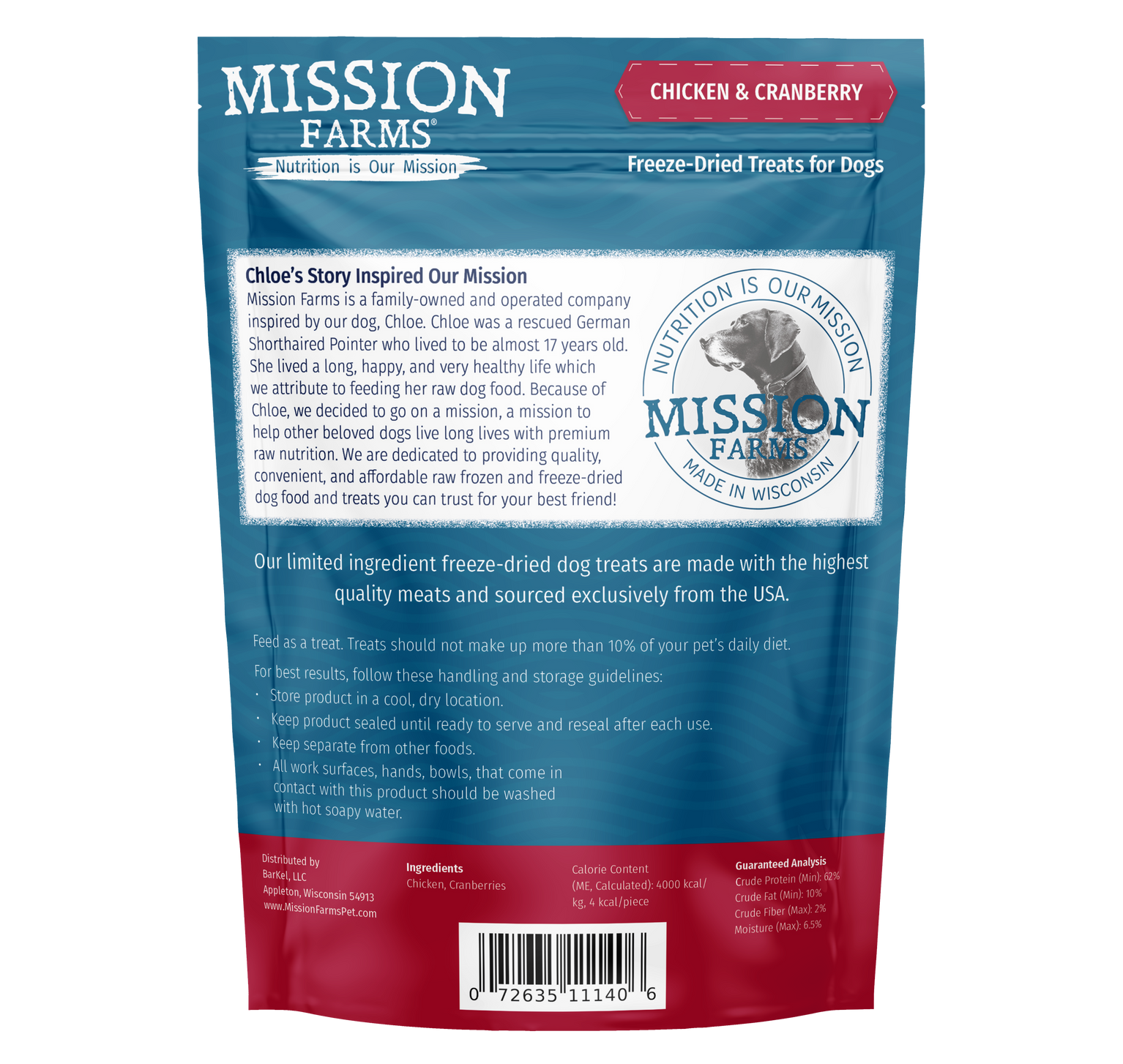 Chicken & Cranberry Freeze Dried Treats