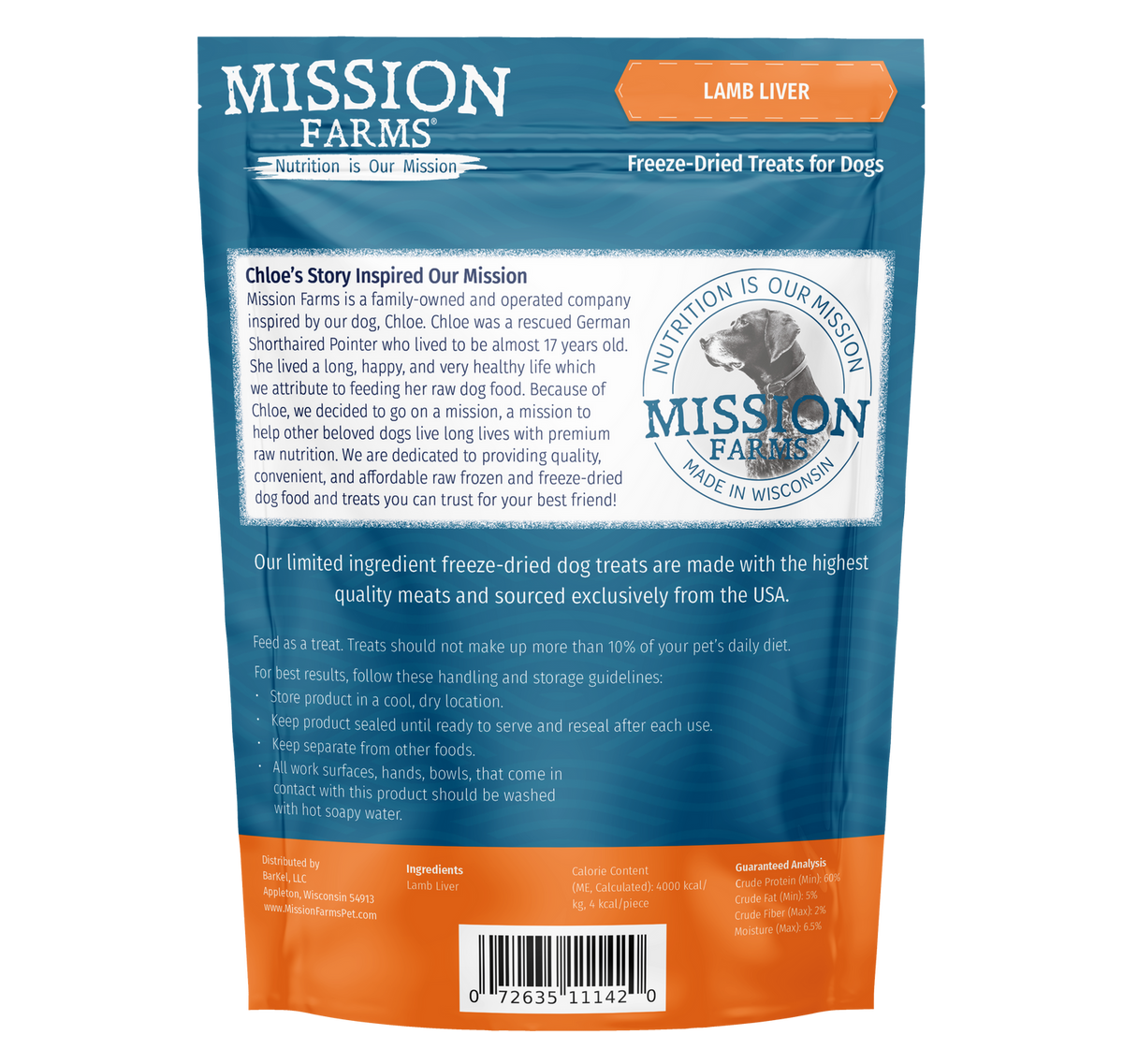 Lamb Liver Freeze Dried Treats