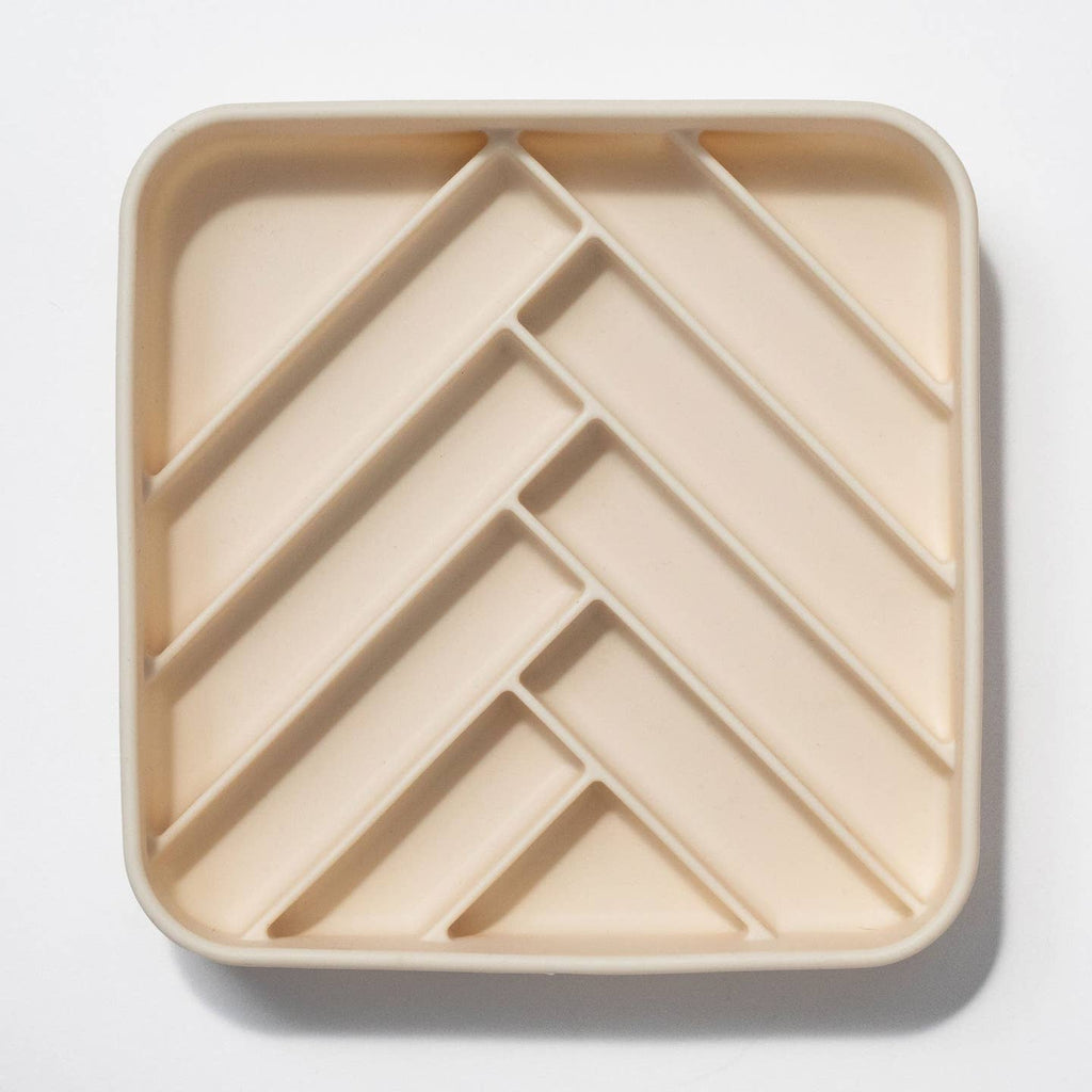 Chevron Slow Feeder Bowl
