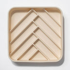 Chevron Slow Feeder Bowl
