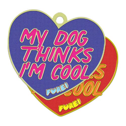 "My Dog Thinks I'm Cool" Ornament