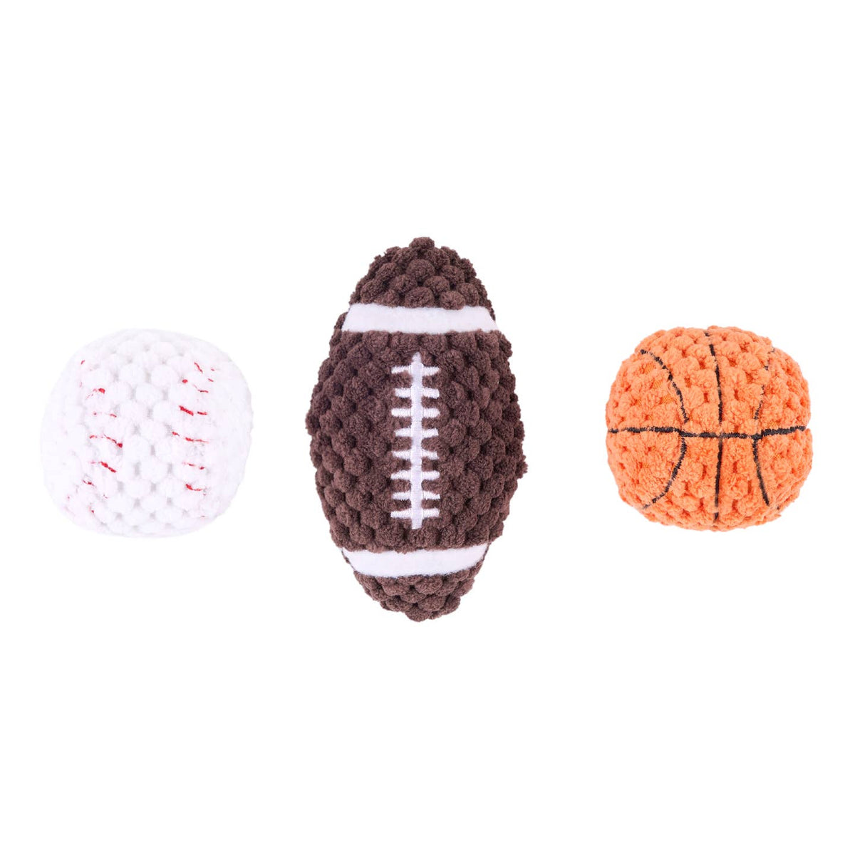 Sportsballz Miniz 3-Piece Plush Set