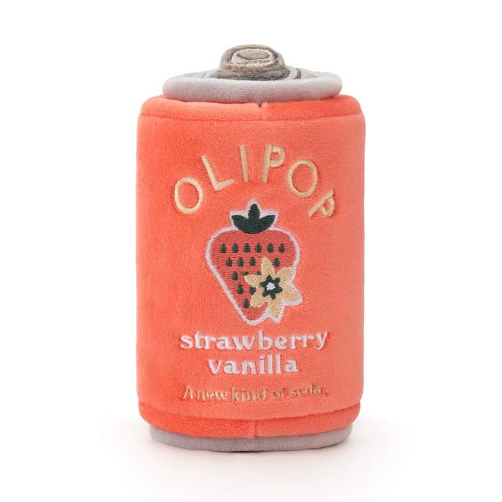 Olipop X Tfd Strawberry Vanilla Interactive Snuffle Toy
