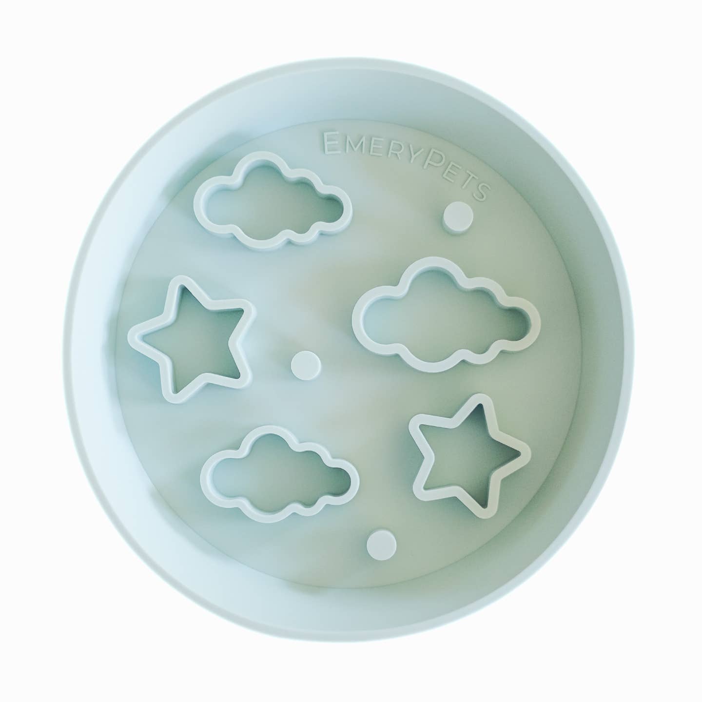 Star + Cloud Slow Feeder Bowl