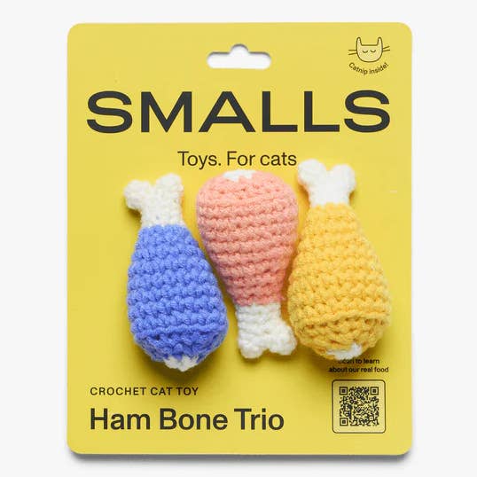Ham Bone Trio Cat Toy