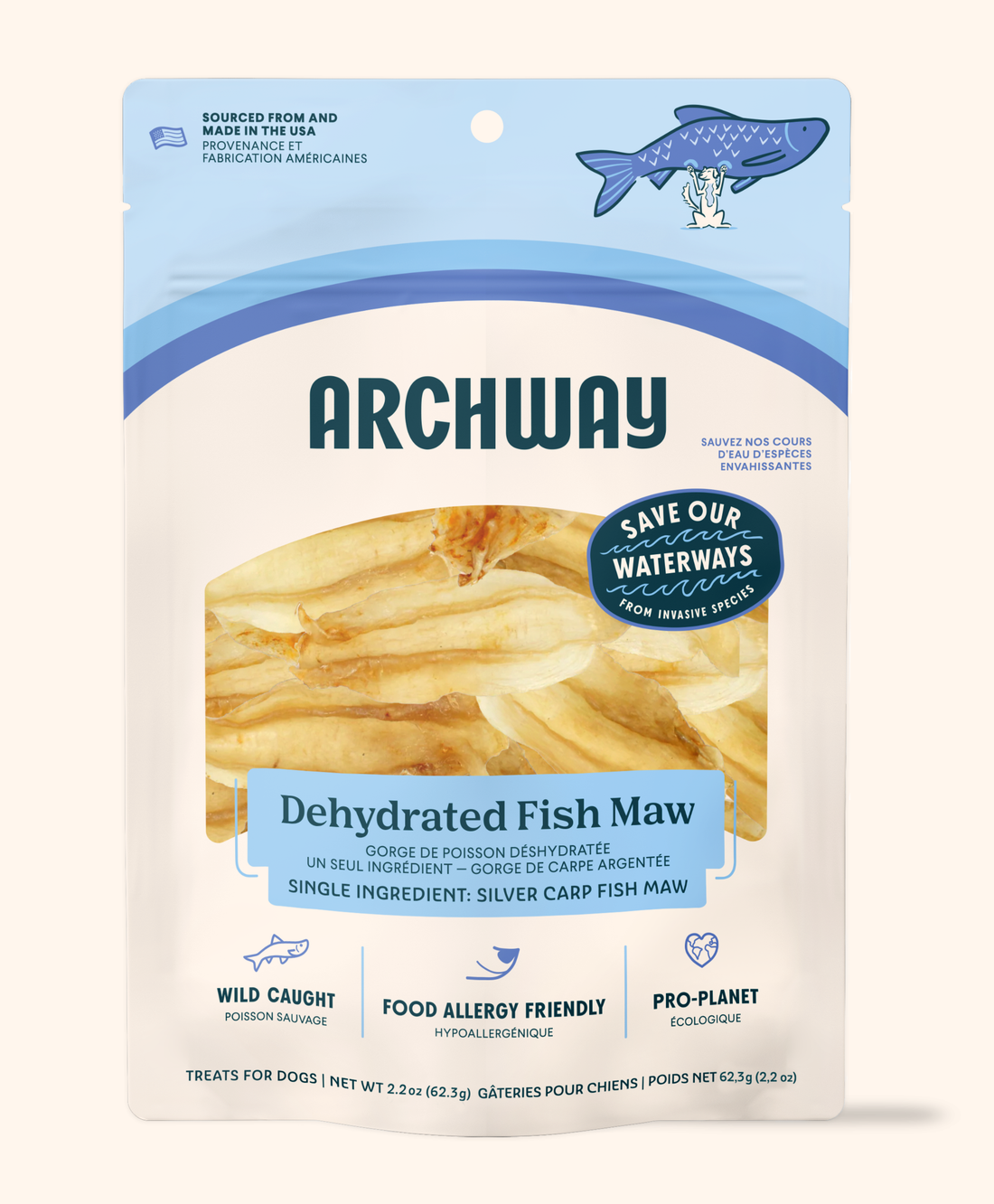 Dehydrated Fish Maws Treats