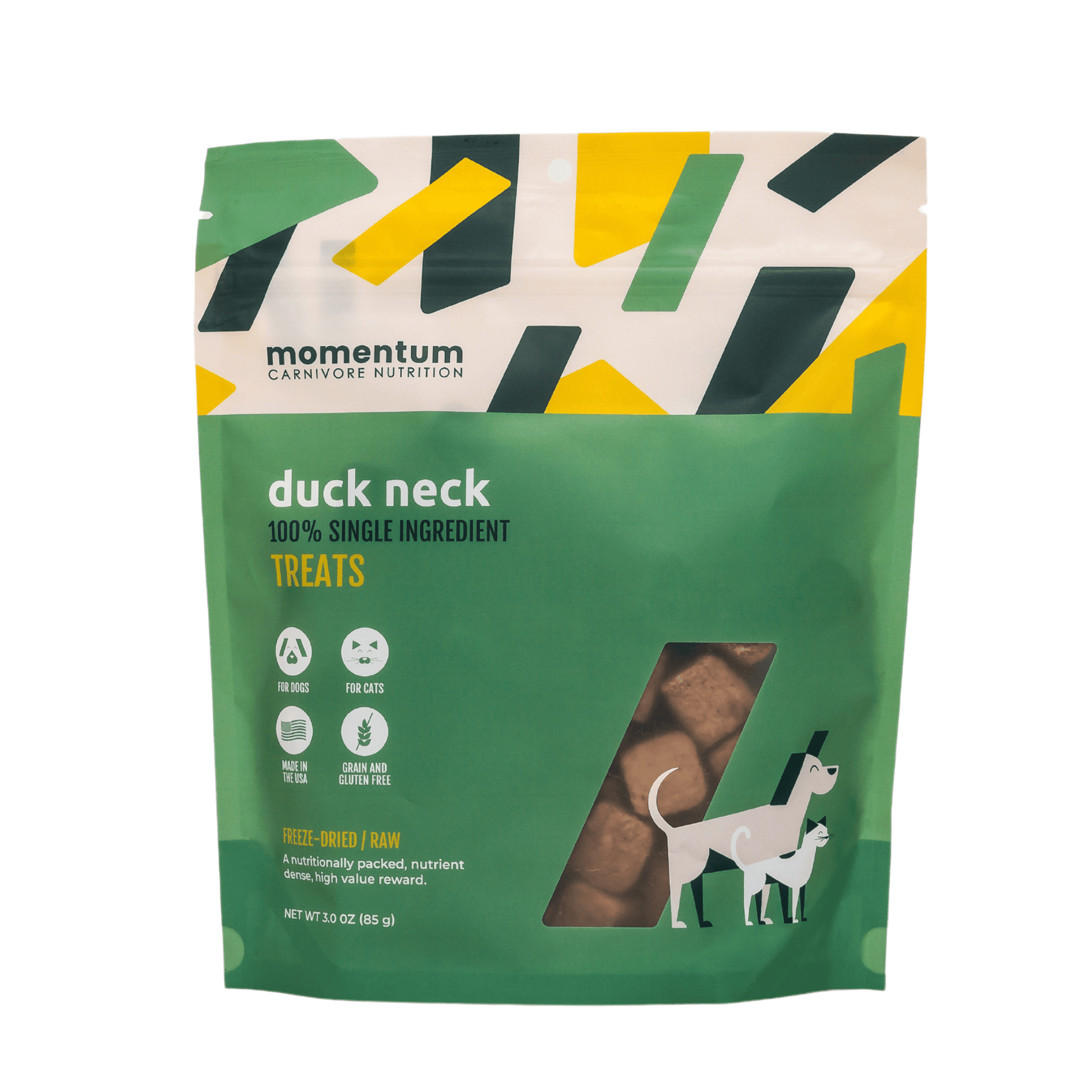 Freeze Dried Duck Neck Bites