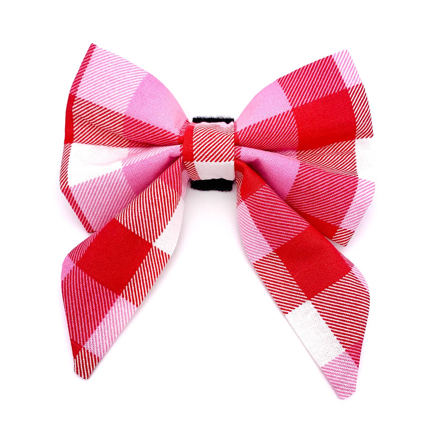 Valentine's Day Checkered Sailor Bow