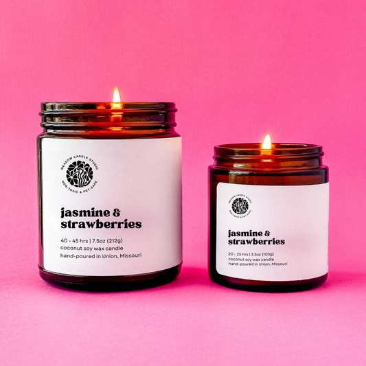 Jasmine & Strawberries Candle