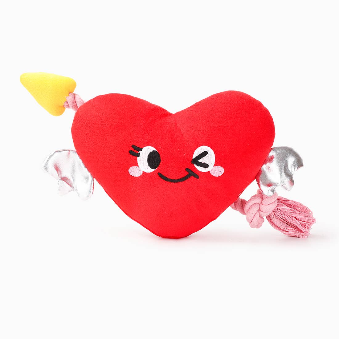 Heart & Arrow Rope Plush
