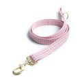Pink Gingham Leash