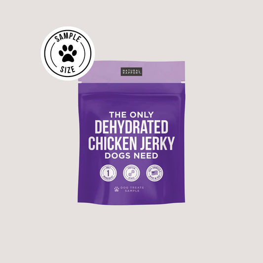 Dehydrated Chicken Jerky Sample (1oz)