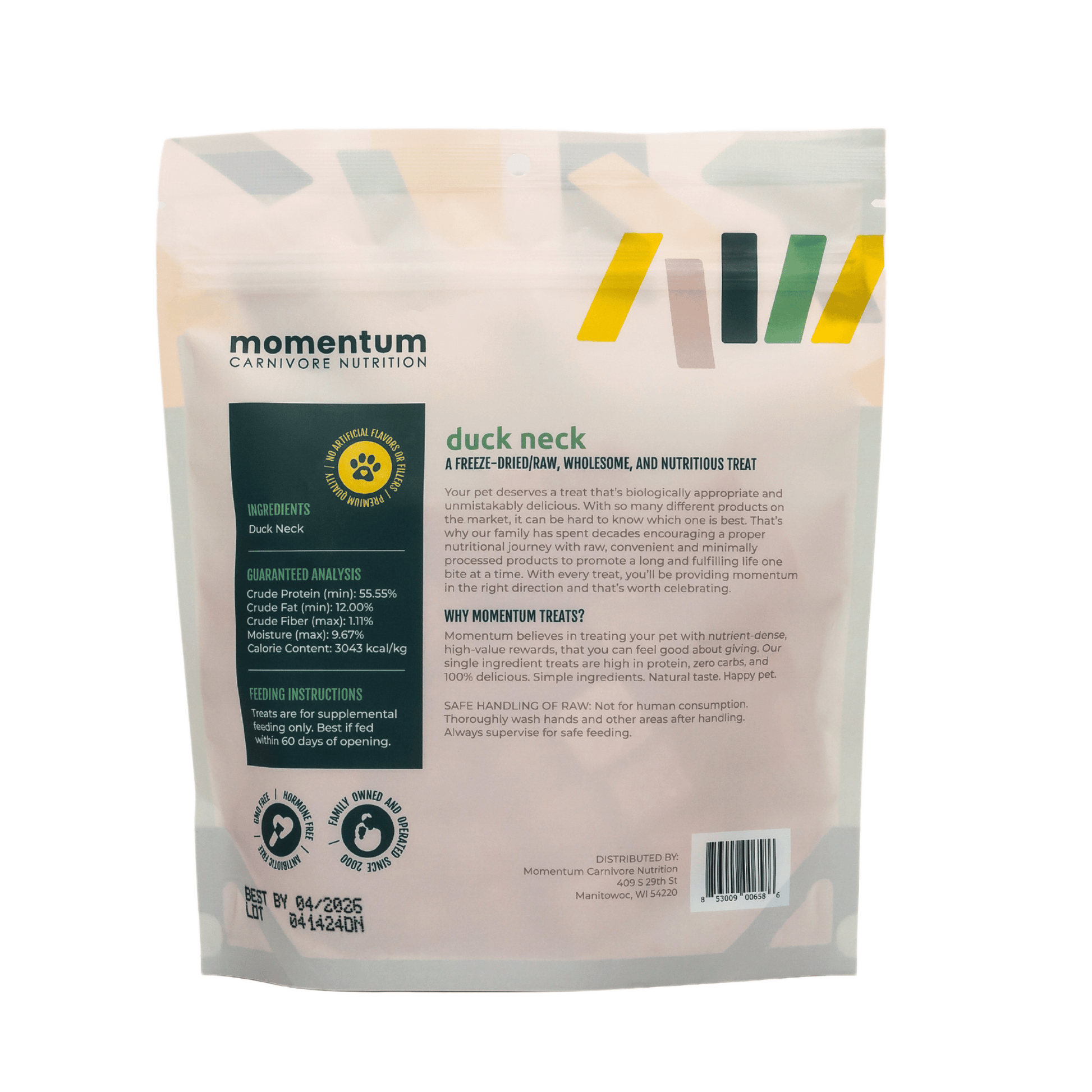 Freeze Dried Duck Neck Bites