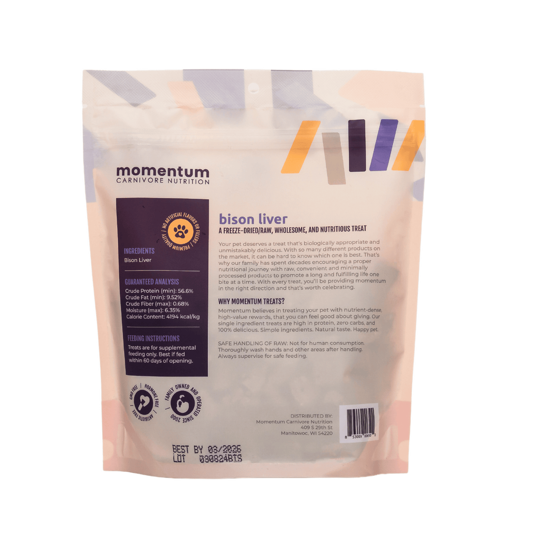 Freeze Dried Bison Liver