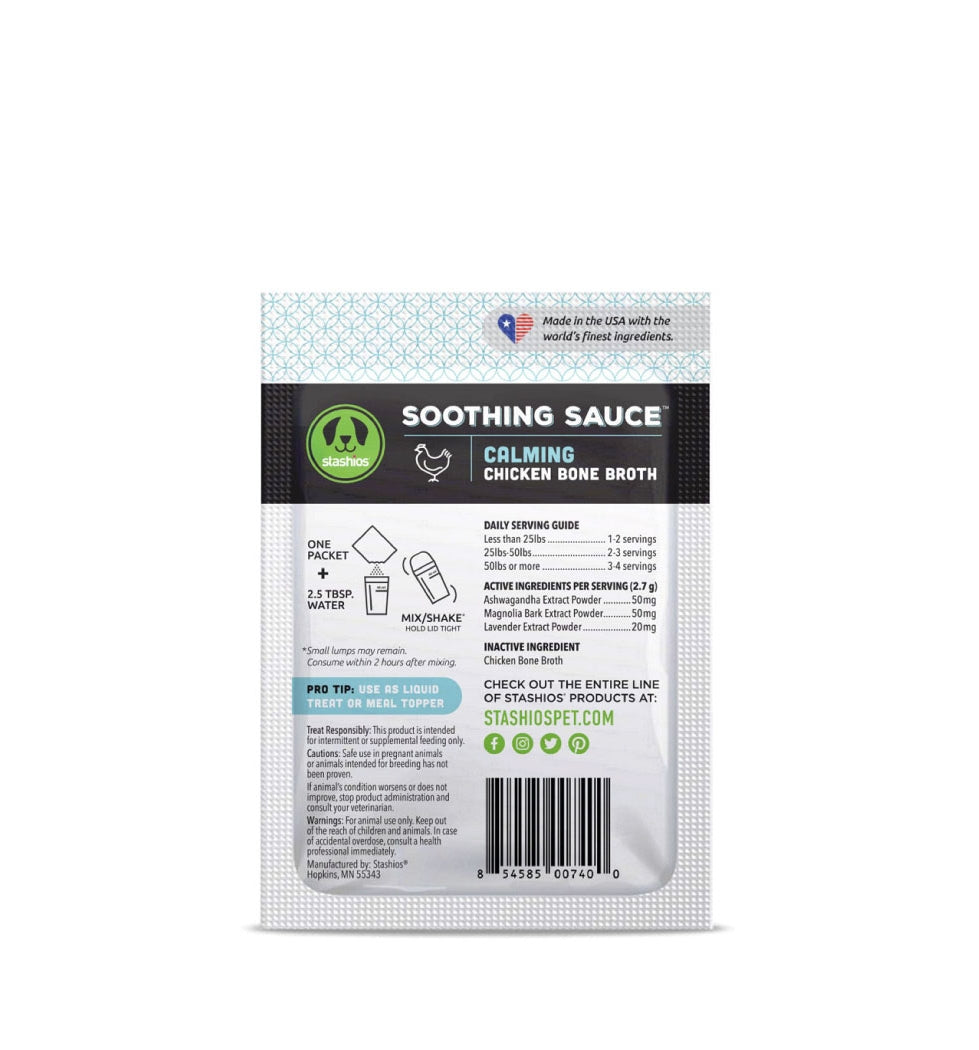 Chicken Calming Soothing Sauce Packet