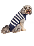 Flynn Navy Striped Sweater