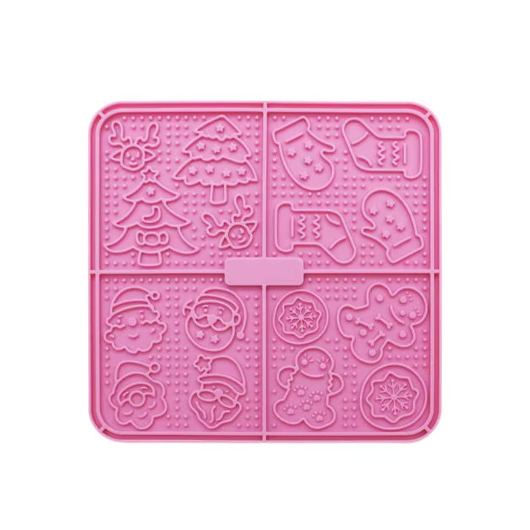 Christmas Lick Mat