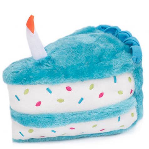 Blue Birthday Cake Plush