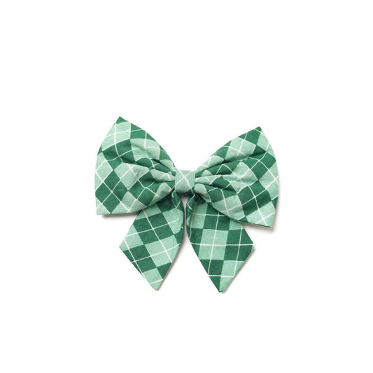 Dublin Gingham Sailor Bow