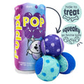 Squeak 'n Peek Puppi Pop Grape Dog Toy