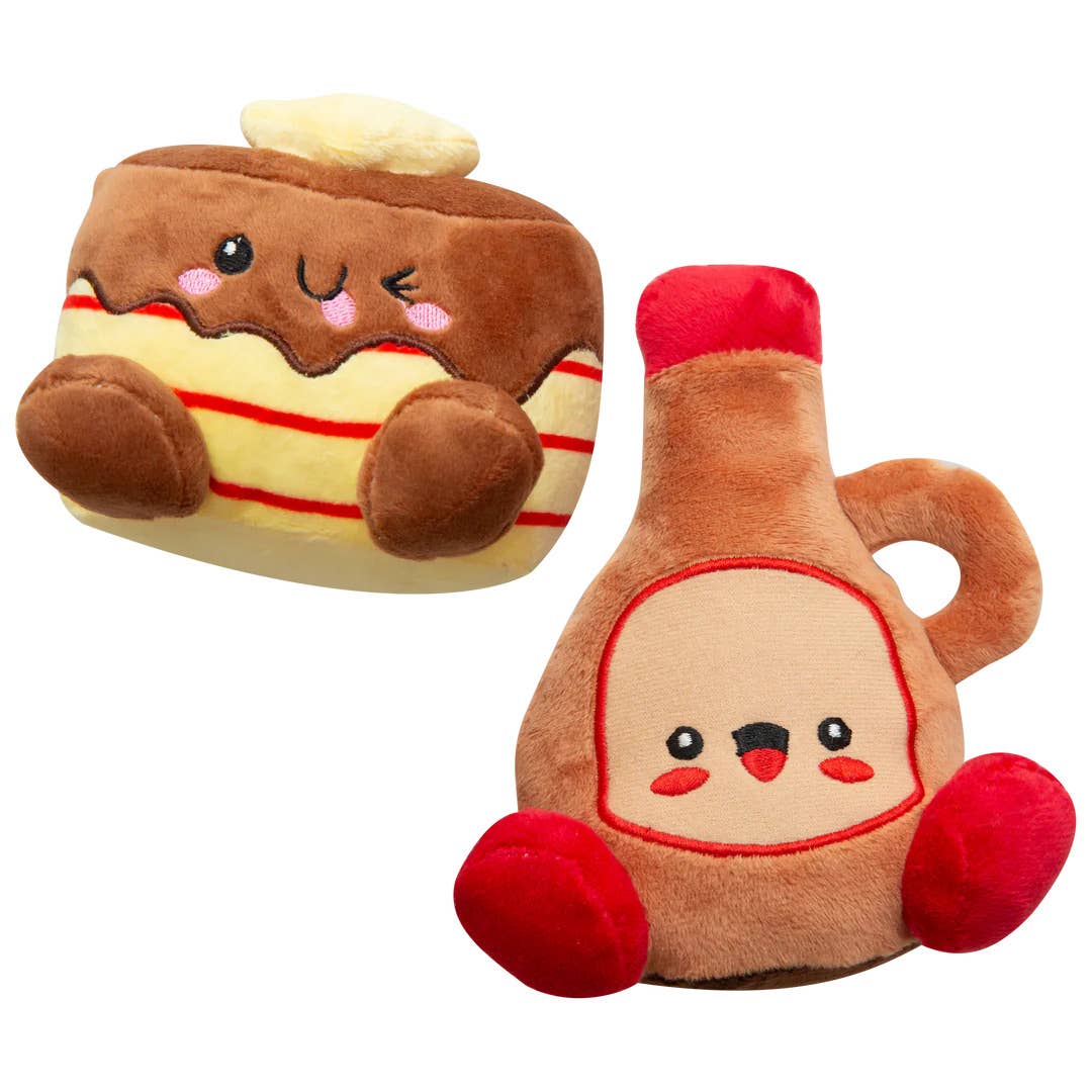 Pancake and Syrup 2-Piece Plush Set
