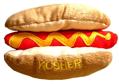 Kosher Hot Dog Plush