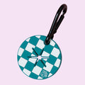 Teal Checkered Poo Pal