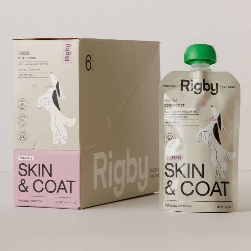 Skin & Coat Lickable Pouch For Dogs