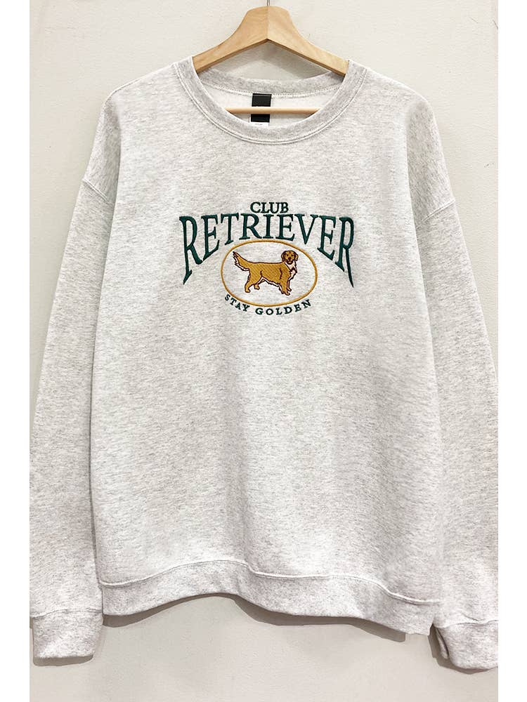 Club Retriever Embroidered Sweatshirt