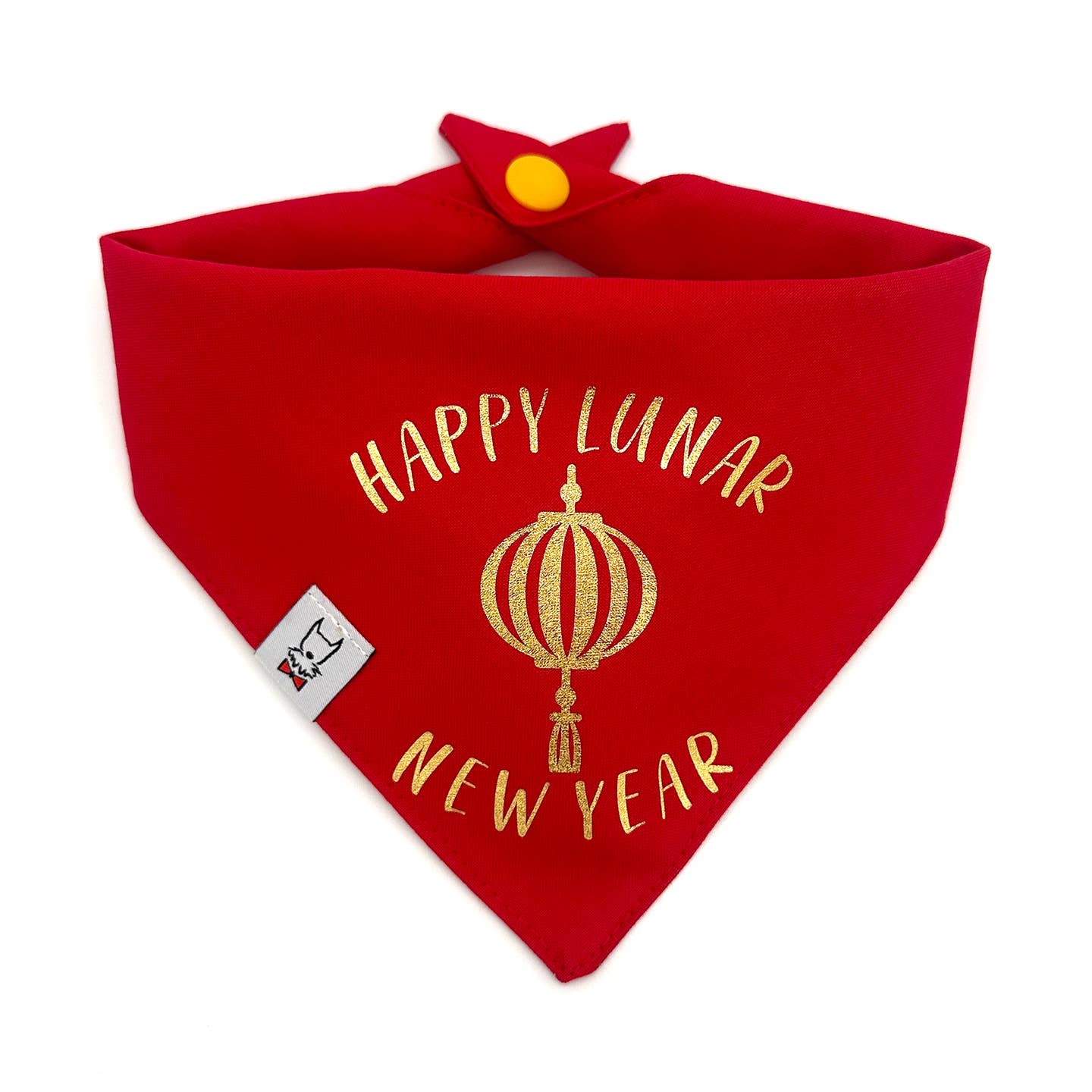 Happy Lunar New Year Lantern Bandana