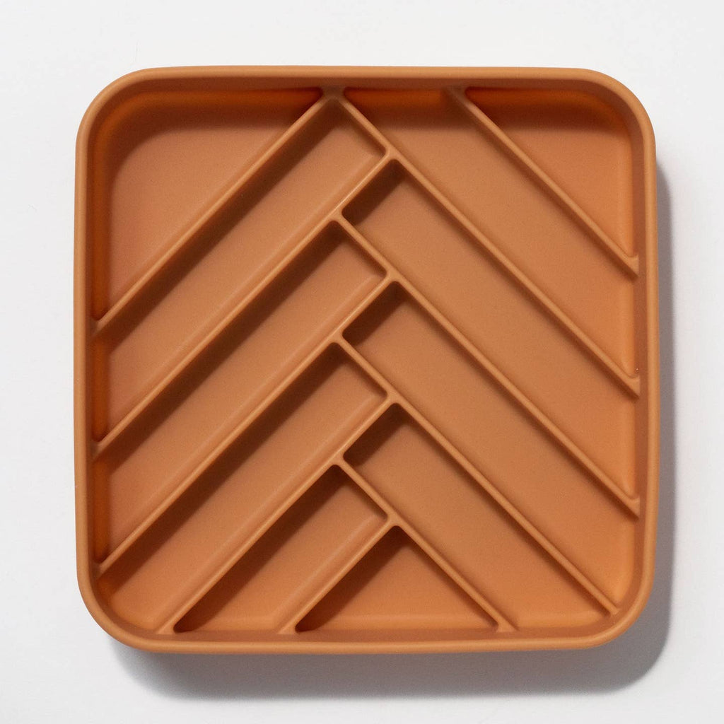 Chevron Slow Feeder Bowl