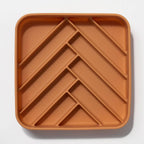 Chevron Slow Feeder Bowl