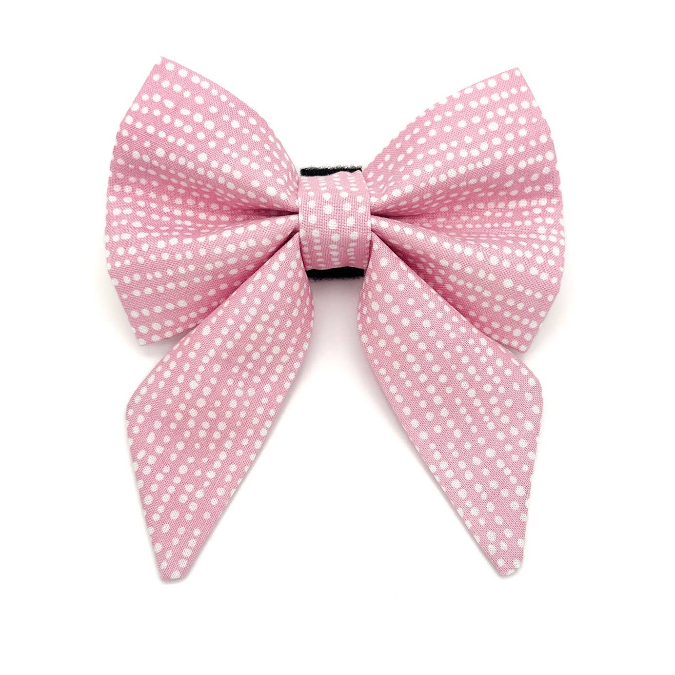 Pink Polka Dot Sailor Bow