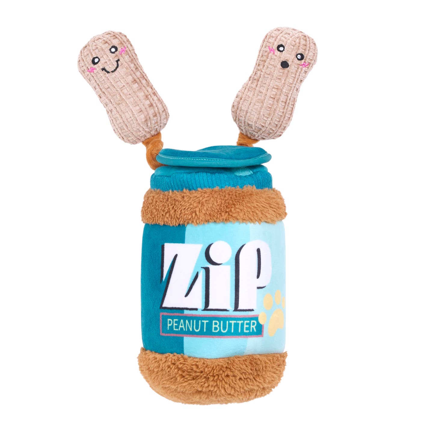 Peanut Butter Jar Bungee Burrow Plush